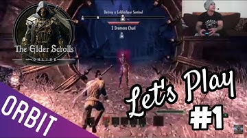 LETS PLAY Elder Scrolls Online - (PART 1 - Starting our Journey)