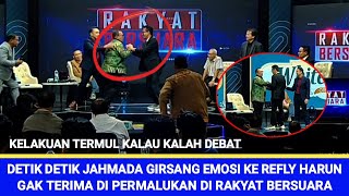 Detik Detik Jahmada Girsang Emosi Ke Refly Harun Gak Terima Dipermalukan Di Rakyat Bersuara