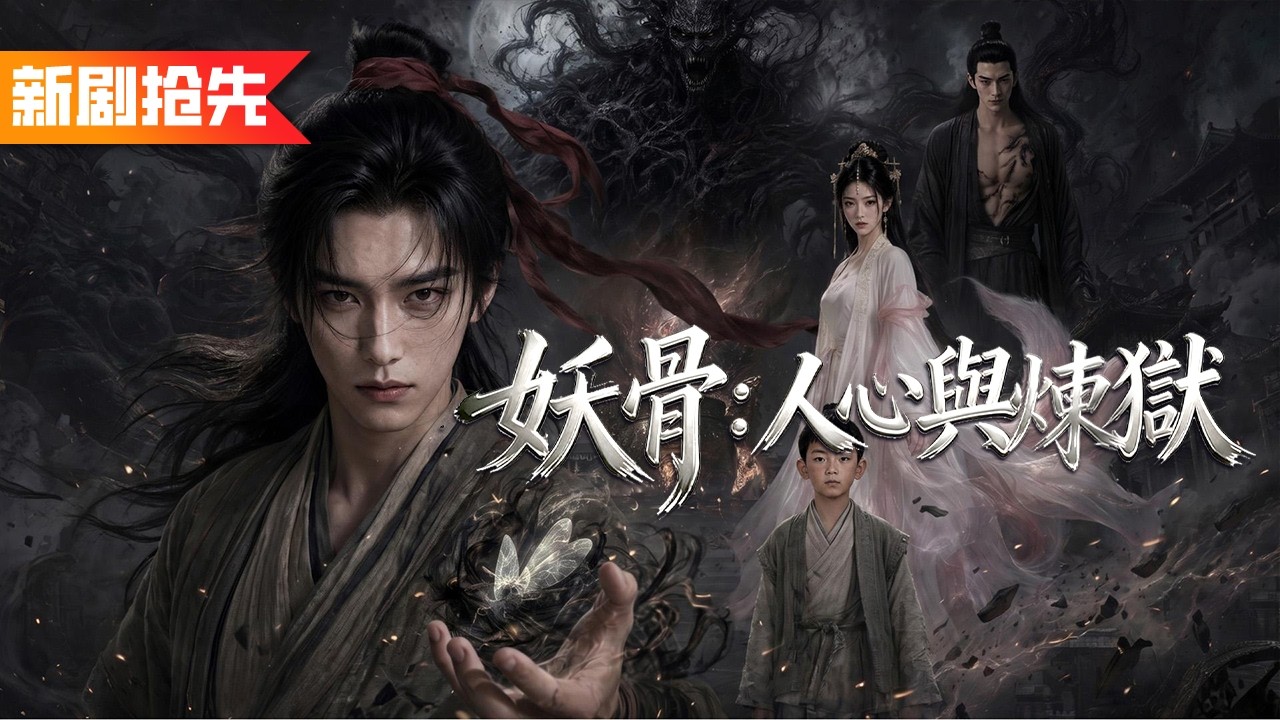 他被全村當災星百般欺辱，殊不知他體内封印著萬妖之力，封印被解開那刻百萬妖魔跪地認主，整座村子都哭著求他回頭！《妖骨：人心與煉獄》