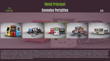 ioflat menu Un menú principal para Attract-Mode [wip]