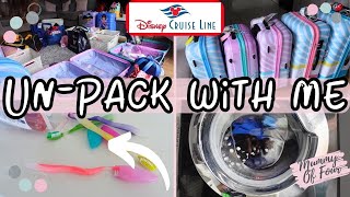 🧳 Unpack, Do Laundry & Get Organised With Me After Disney Cruise 🧺