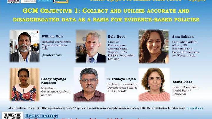 Panel Discussion "GCM Objective 1"