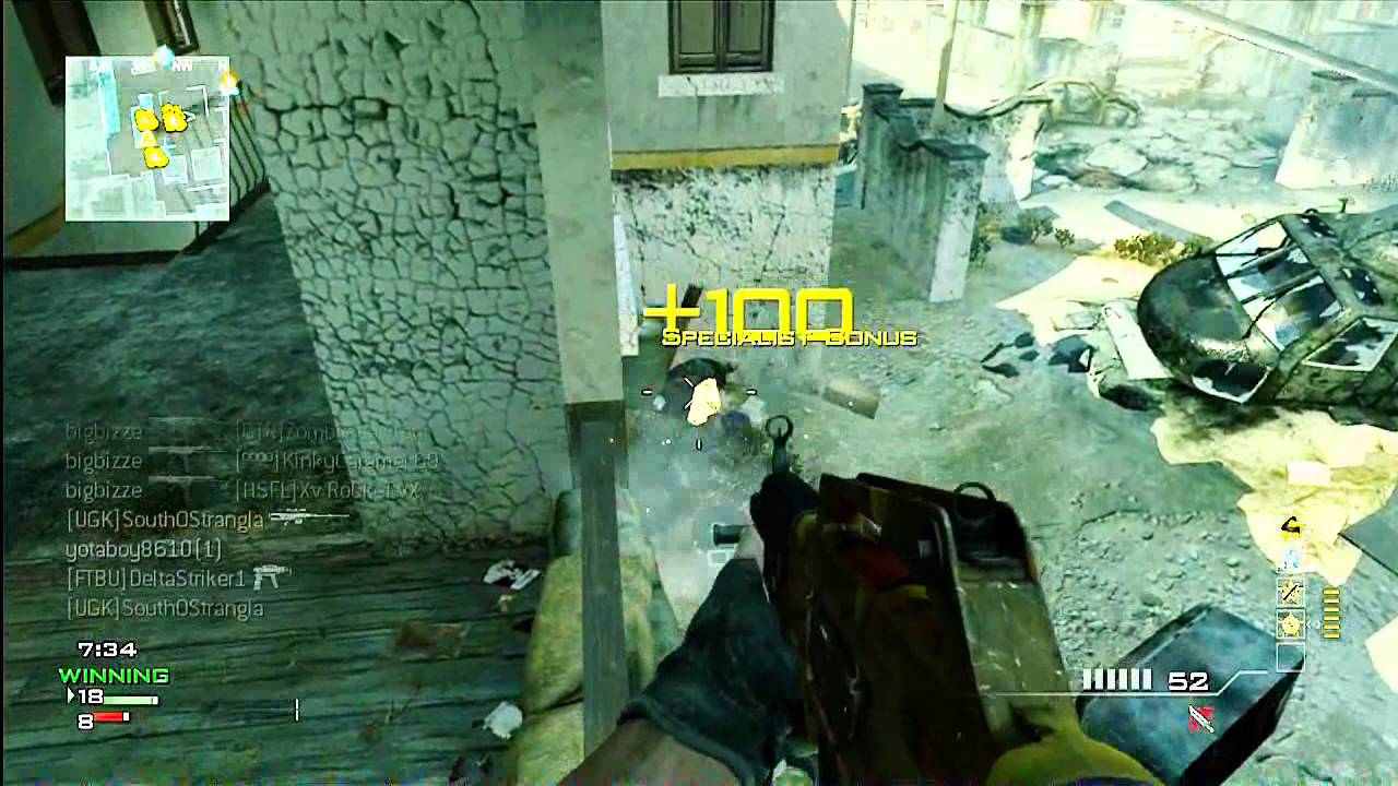 USAS vs Striker (USAS MOAB)  ( MW3 Gameplay / Commentary )