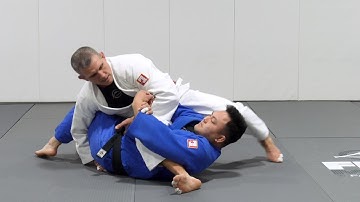 Juji-Gatame into Pin