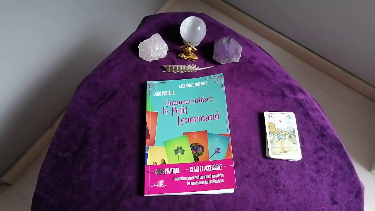 Présentation du livre d'Alexandre Musruck: Comment utiliser le petit Lenormand