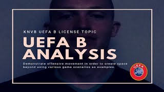 Uefa B Analysis Example - Movement To Exploit Space Beyond
