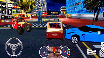 Tuk Tuk auto rickshaw driver game - 3D auto rickshaw driving game - Android iOS Gameplay #6