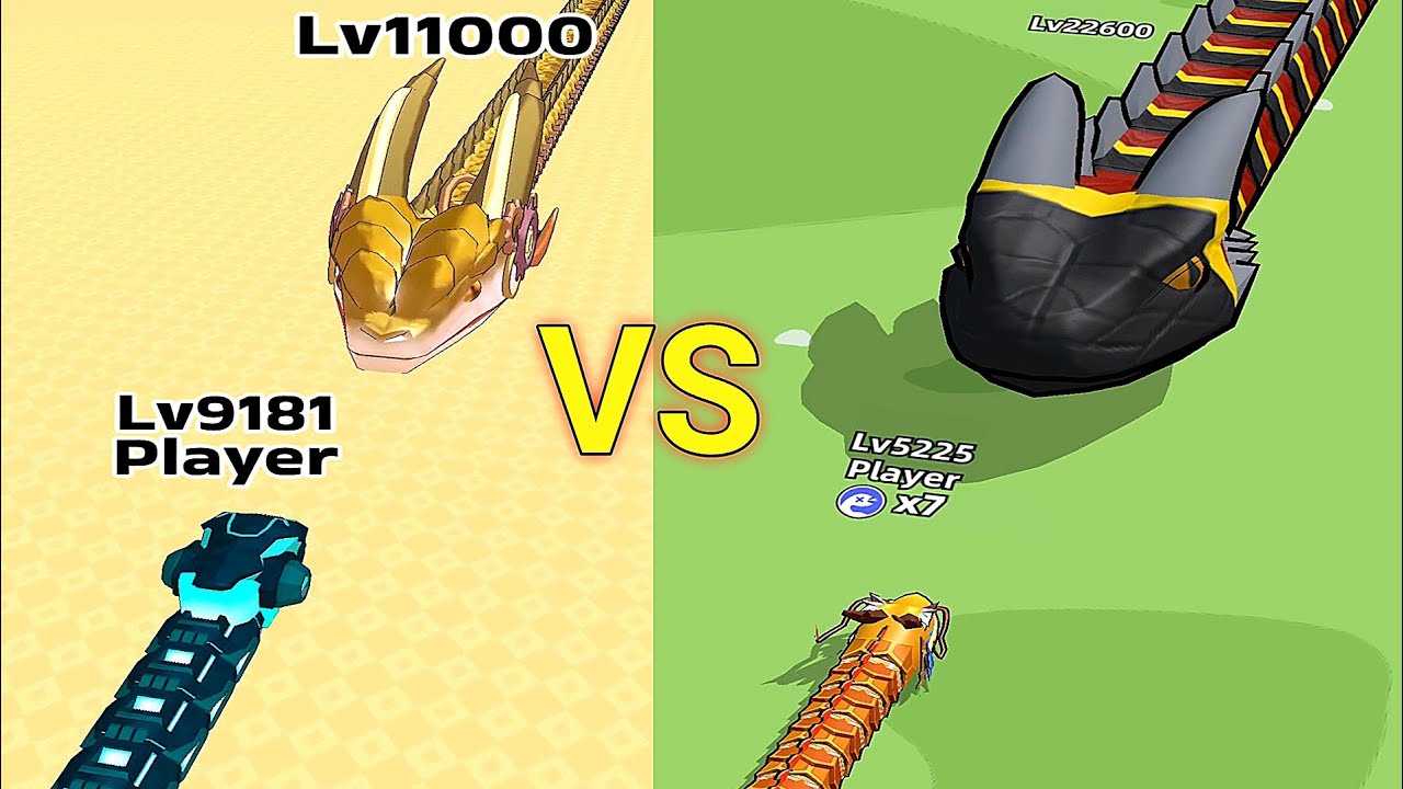 Snake Clash Vs Snake Hero - All Bosses Fight Pro Comparison! Which Game is Best?🐍#20