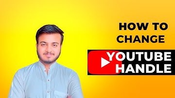 How to Change YouTube Channel Handle|2022|Syed Muhammad Zulqarnain