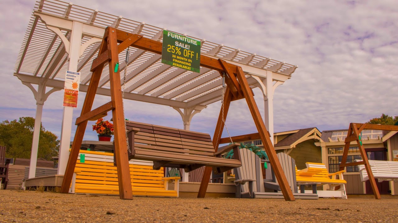 Outdoor Furniture Holmes County Ohio Amish Country Outdoor Furniture YouTube