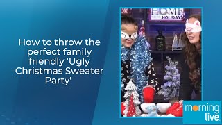 How to throw the perfect family friendly 'Ugly Christmas Sweater Party'