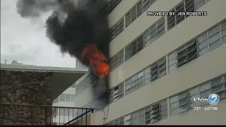 Man's body found in aftermath of 3-alarm fire in Makiki