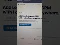 for anyone sick of doing manual crm data entry you need this