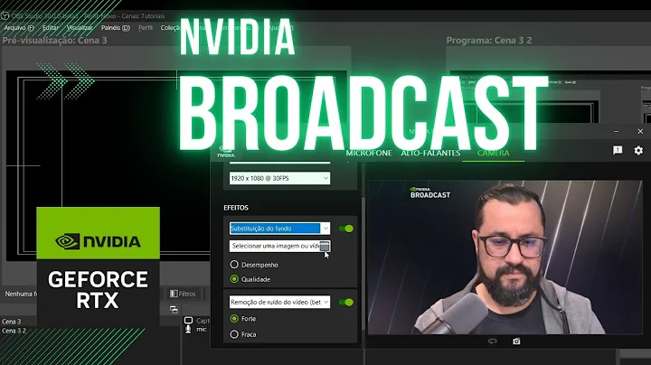 Sử dụng Nvidia Broadcast trên OBS STUDIO | RTX 3050