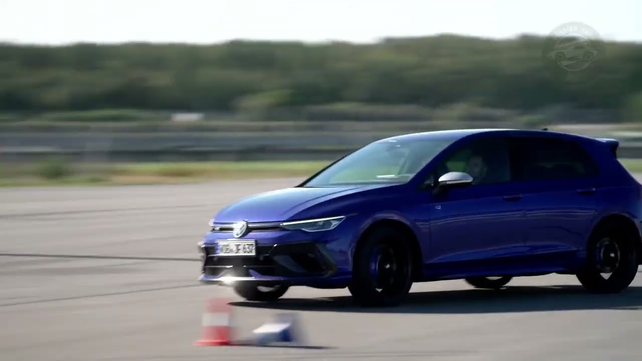 Volkswagen Golf R Clubsport | Handling Parcours Test & Drift Performance