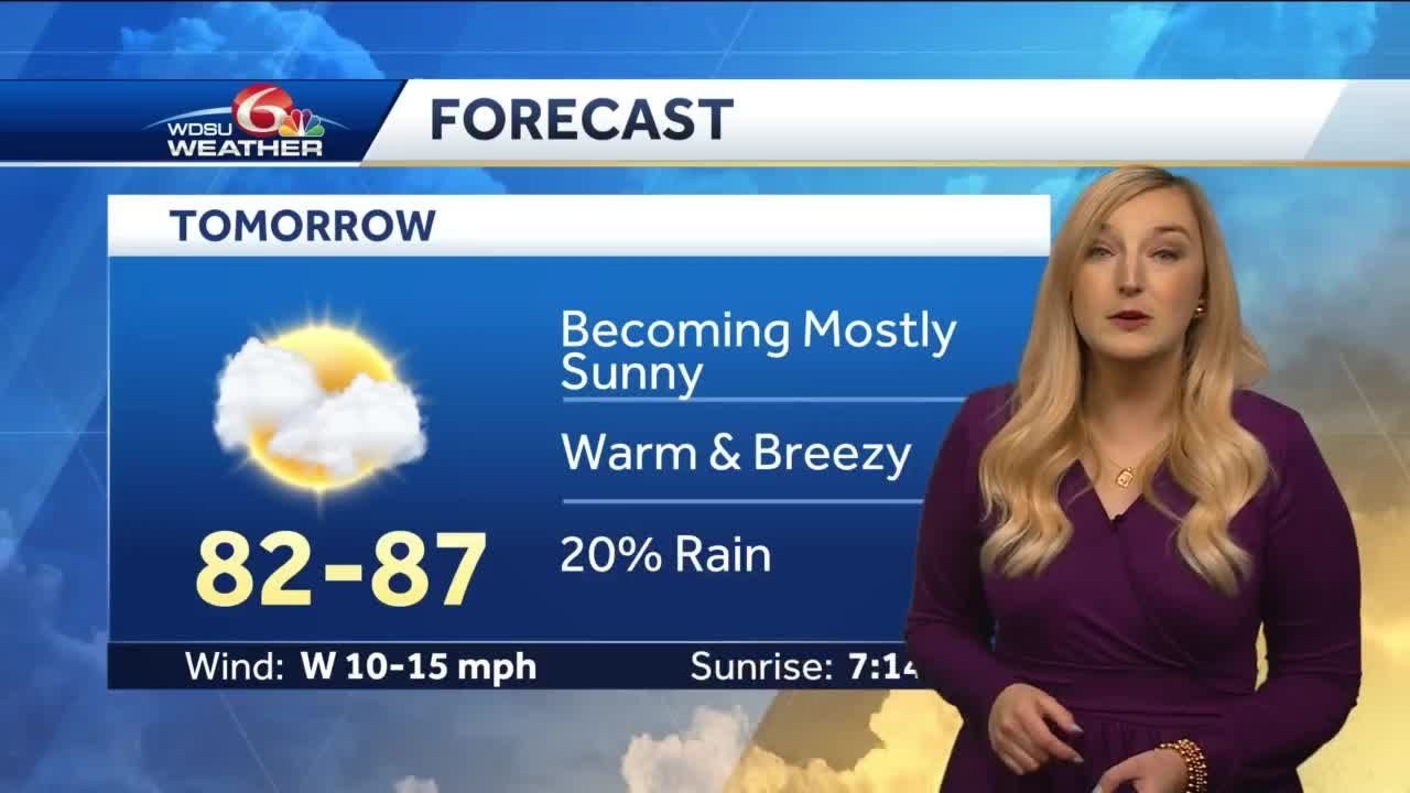 Low rain chances this weekend - YouTube