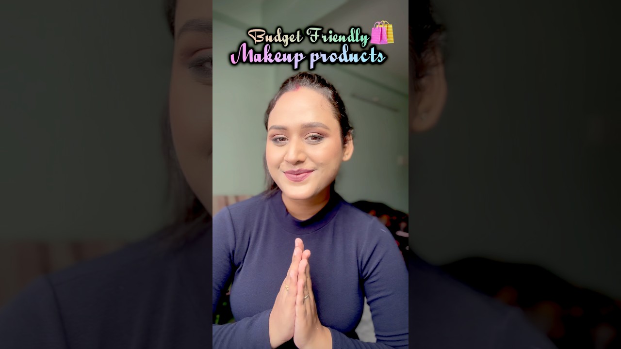 Under 500 budget friendly makeup products for beginners🤩 