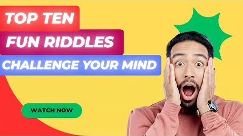 10 Fun Riddles to Challenge Your Mind!