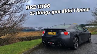 15 things you didn't and should know GT86/BRZ