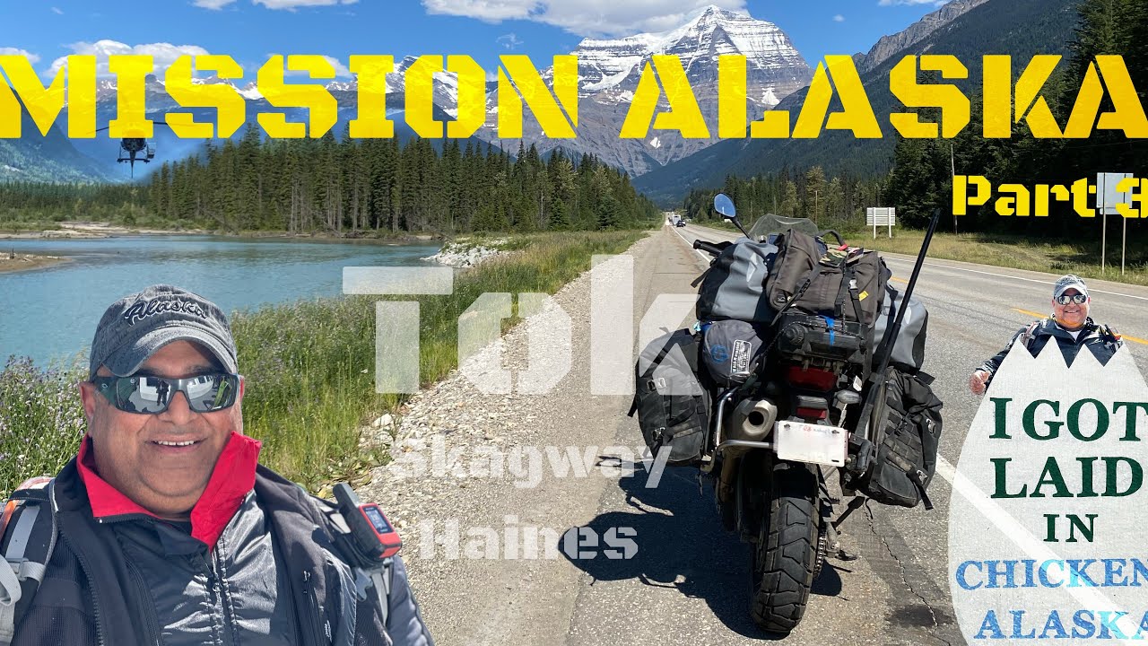 Riding the Dalton Highway, The Journey home via Skagway & Haines, Alaska June 2024 Part3