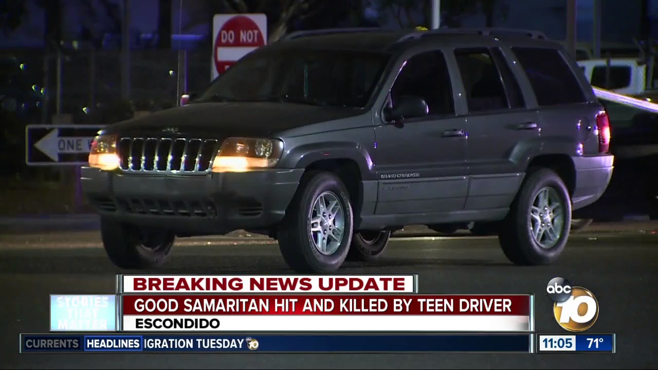 Good Samaritan killed by teen driver - YouTube
