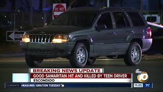 Good Samaritan killed by teen driver
