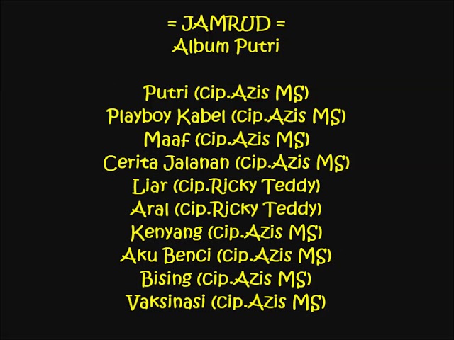 Jamrud - Putri Full Album class=