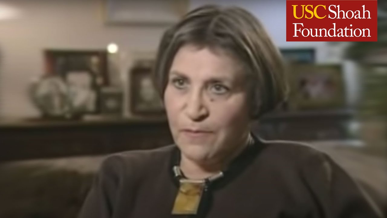 Jewish Survivor Renata Skotnicka-Zajdman Testimony | USC Shoah Foundation
