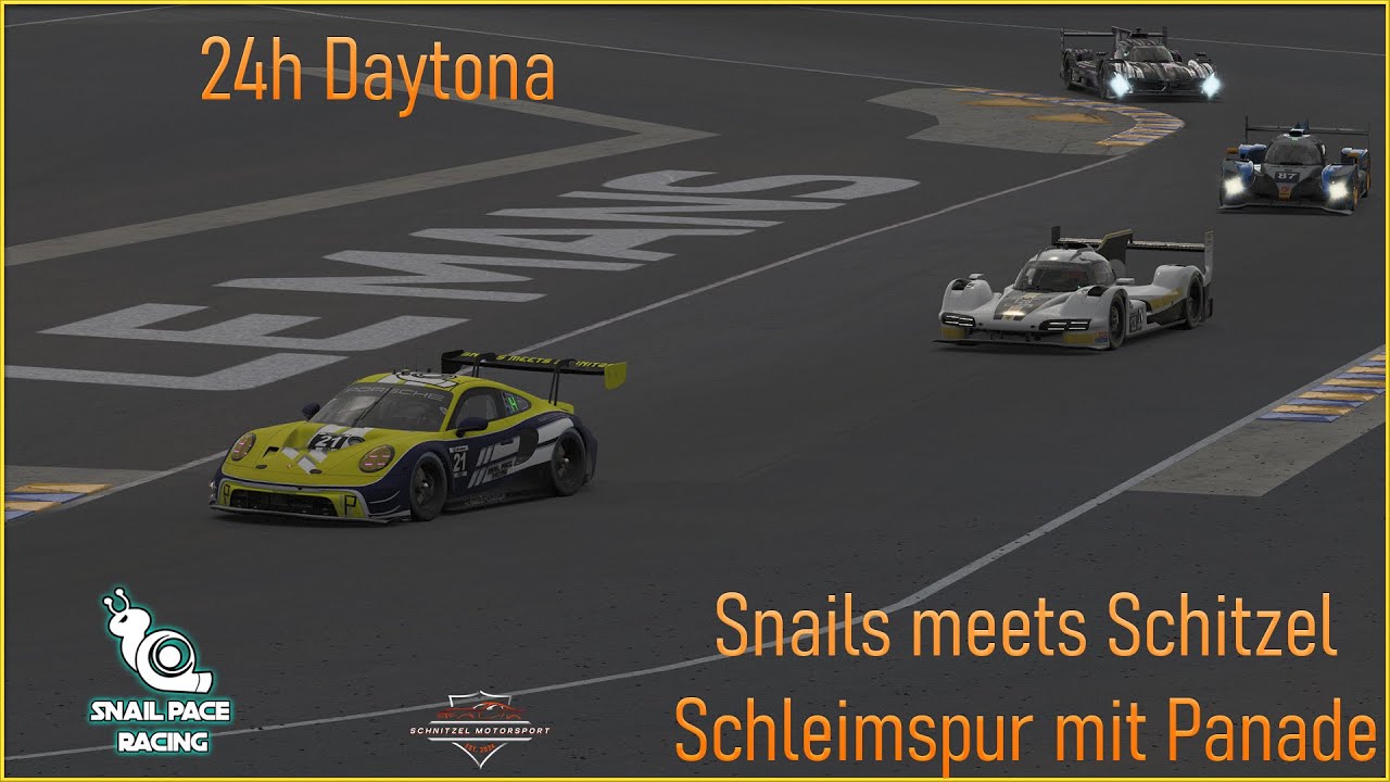 24h Daytona | Schleimspur mit Panade
