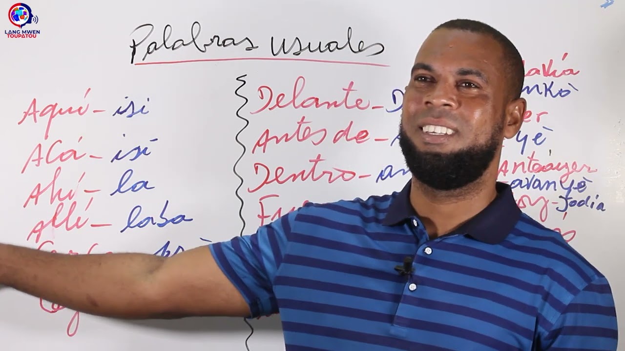 Aprann mo sa yo epi pale español | Palabras que necesitas para hablar mejor español