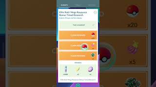 Elite Raid Mega Rayquaza + Bonus Timed Research 🔥 | Pokémon GO