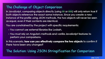 How to Correctly Compare a Copied Object for Changes in Angular 9