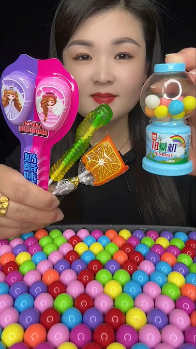 asmr mukbang candy all delicious very eatingsounds candy ep34