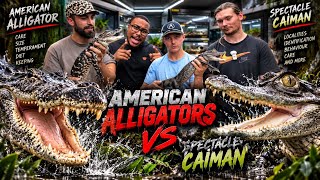 ALLIGATOR vs CAIMAN 🐊 What's the REAL Difference?!