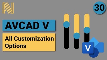 AVCAD V - AVCAD for Microsoft Visio - All customization options