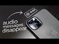 Why Do Audio Messages Disappear on iPhone? (explained)