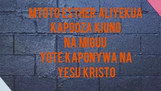 Mtoto aliyepooza apokea uponyaji kupitia YESU KRISTO