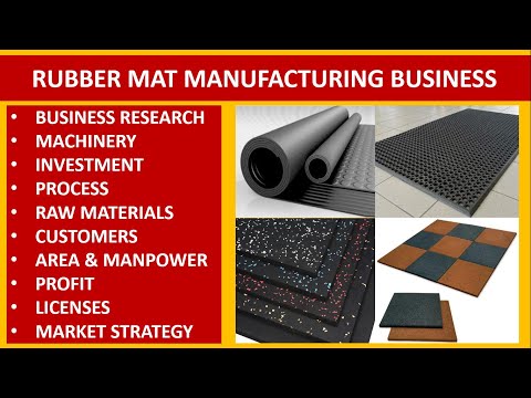 Rubber Mat Manufacturing Business | Rubber Mat Business | Profitable Business | How to