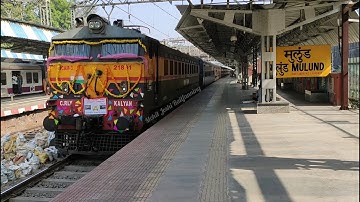 12126 Pune Mumbai Pragati Express skips Mulund on its 28th Birthday