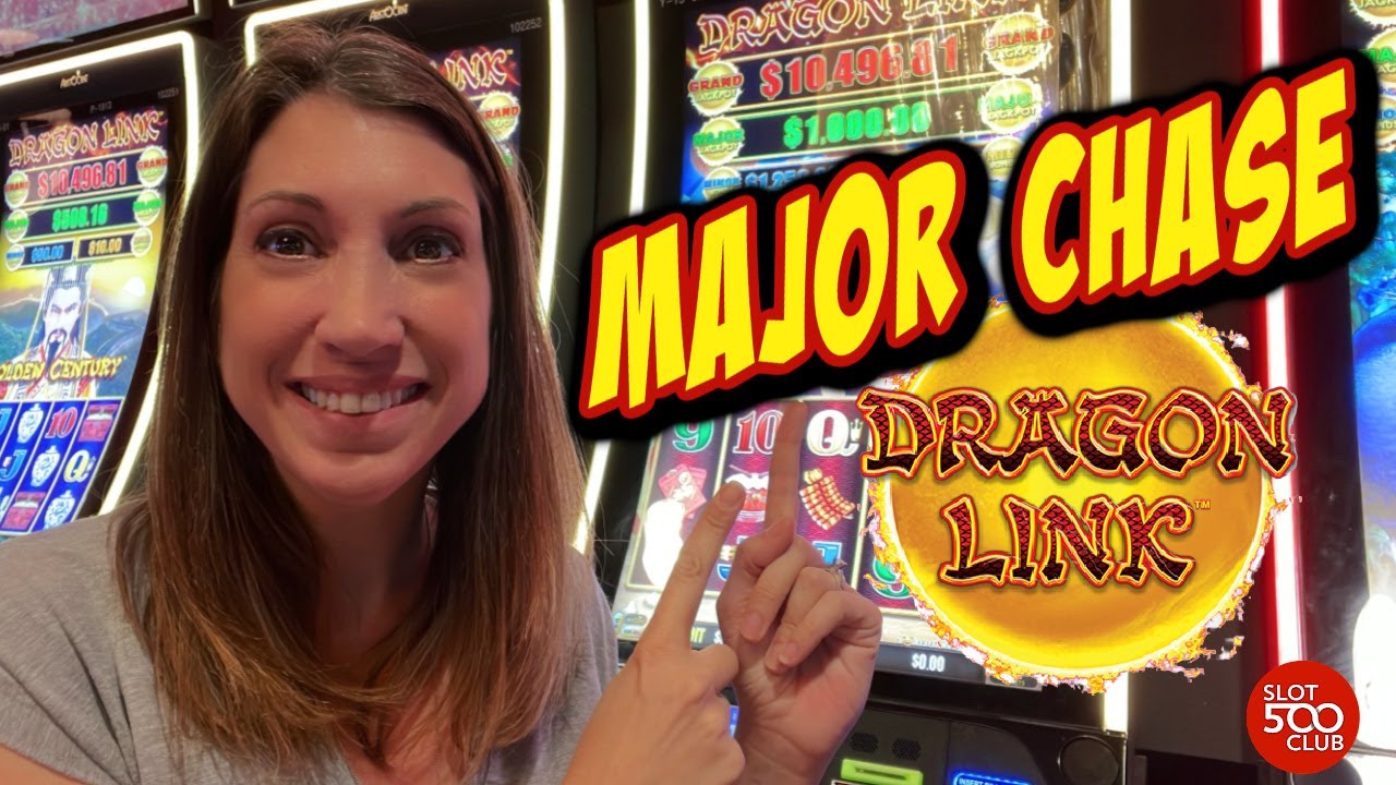 🍀 Maxed Out Major Chase on DRAGON LINK Slot Machine #slots #major