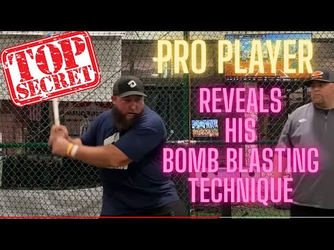 Slowpitch Secret: How to Cut the Softball HARD!!  and CONSISTENTLY