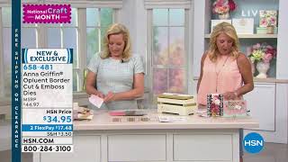 Anna Griffin Opluent Border Cut and Emboss Dies