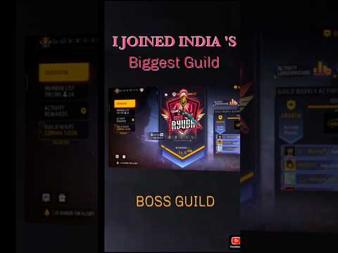 I JOINED INDIA'S BIGGEST GUILD IN FREE FIRE