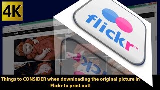 Printing Photos From Flickr at Walmart using phone app ruins your pictures 4K