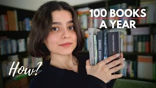 How I Read 100 Books a Year - Tips for Reading More in 2025