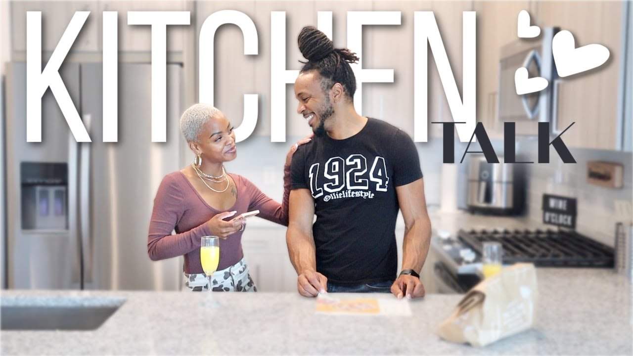 COOK + CHAT w/ my CRUSH 🥰 | Kitchen Talk With T || Ep. 1 'Divorce & Dating'