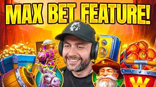 WE DID MAX BET SPINS on the *NEW* MAJESTIC EXPRESS SLOT & HIT the FEATURE!! (Bonus Buys)