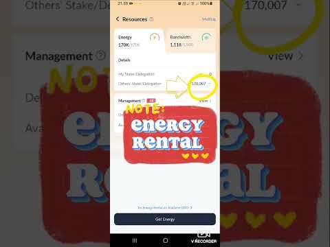 Cara mudah mengirim energy di akun tronlink untuk claim reward DCT MINER