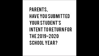 A parent's guide to Re-Enrollment for 2018-2019 school year!