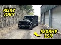 TRIPLE Panoramic Glass Roof install onto 580BHP Defender 110 LS3!